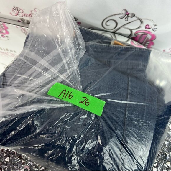 Tailor Vintage pants denim Men's Dark Blue Slim Straight Jeans - Picture 10 of 10